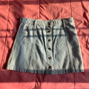 Light blue Jean skirt